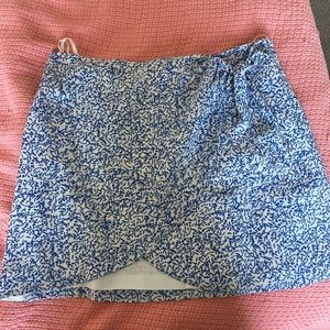 Gianni bini mini wrap skirt